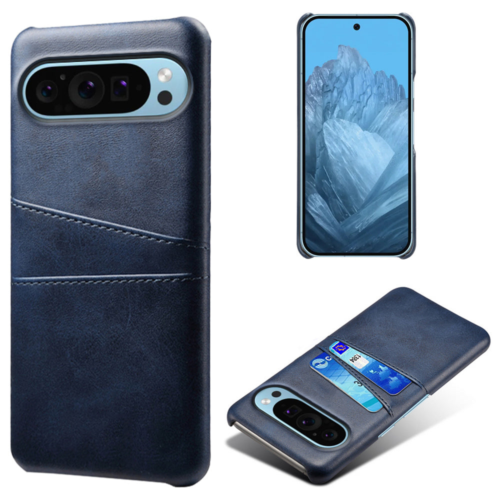 For Google Pixel 9 Phone Case Hard PC Shell with Dual Card Slots For Google Pixel 9 Phone Case Hard PC Shell with Dual Card Slots